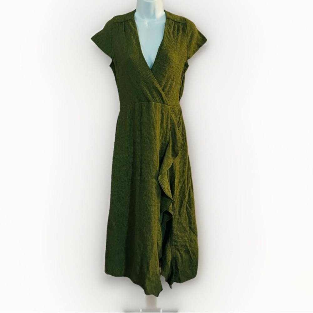 GB Asymmetrical Sundress with Flutter Sleeves